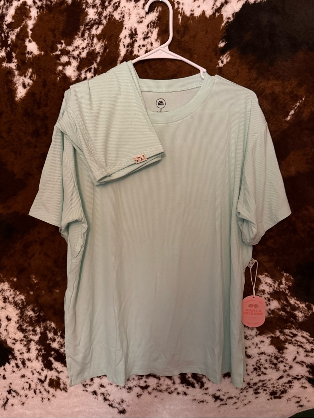 Lightweight Crew Neck Tee - Mint Green